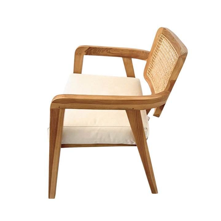 DESIDERIUM OUTDOOR TEAK WOOD DINING CHAIR | 61X60X77CM
