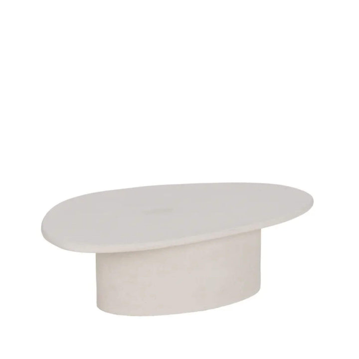 DUNE COFFEE TABLE | OFF-WHITE "L" 100X60X32CM