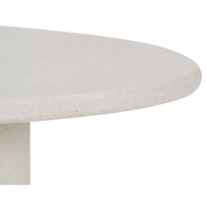 DUNE COFFEE TABLE | OFF-WHITE "L" 100X60X32CM