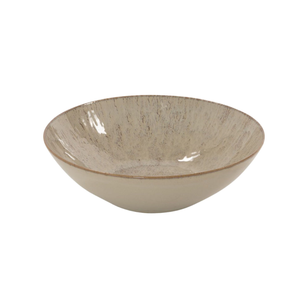 Ceramic bowl from the Akaris tableware collection with organic finish.
