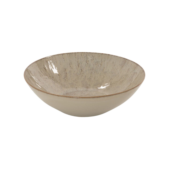 Ceramic bowl from the Akaris tableware collection with organic finish.