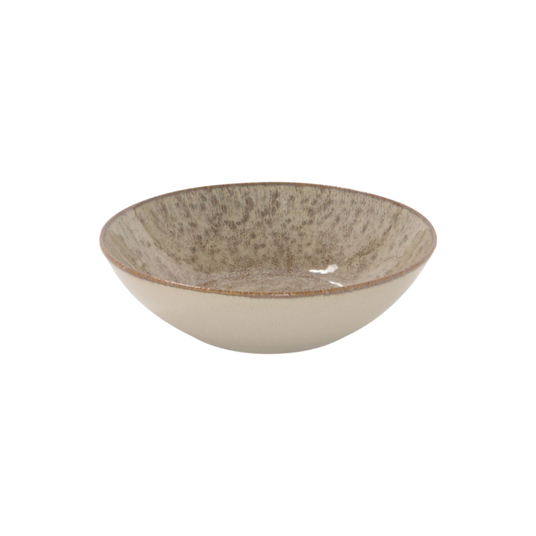 Ceramic small bowl from the Akaris tableware collection with organic finish.