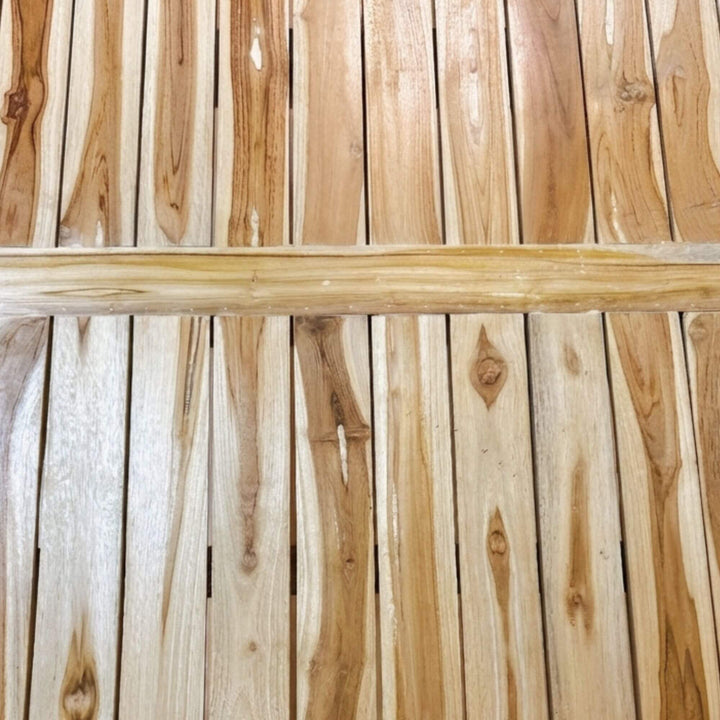 AKASA TEAK BRANCH DINING TABLE | 180X90X75CM