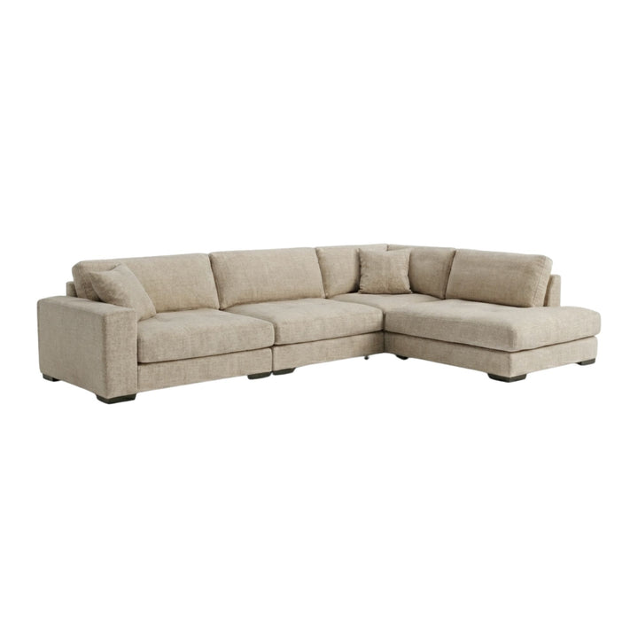 Alternative angle of the Amalfi Sofa sectional.
