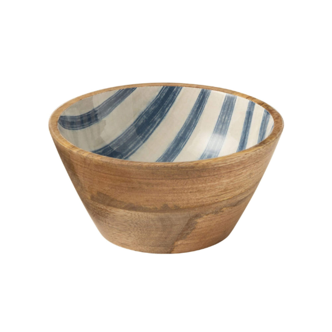 Side view of small Anaya Stripes Bowl