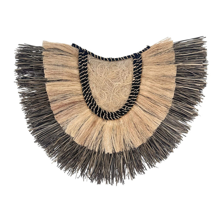 Full view of Amara Wall Deco hanging, showcasing layered fringe texture.
