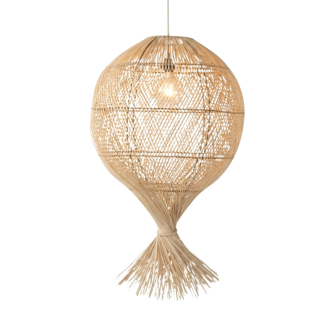 Bali Ball Lamp | Large Sculptural Rattan Ceiling Light