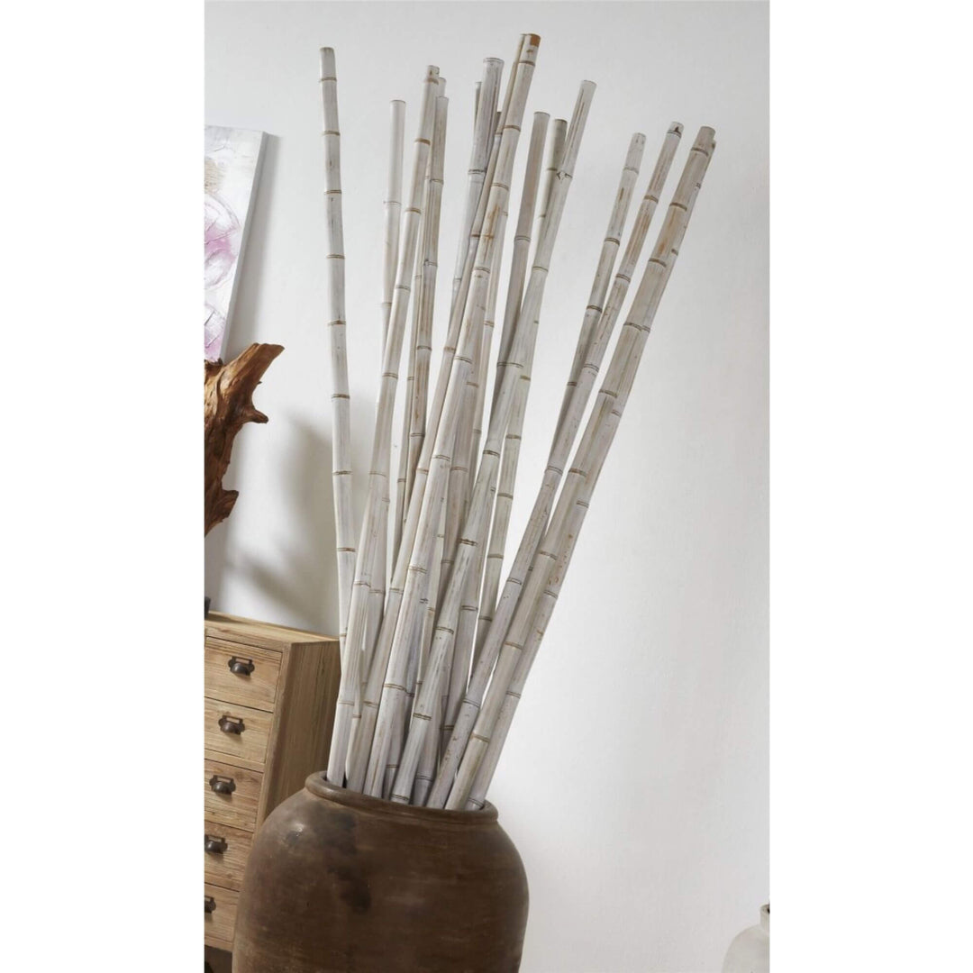 Bambu Branch Deco Palm — tall natural bamboo branches for home decoration. Elegant organic design ideal for vases or corners. Height: 200 cm.