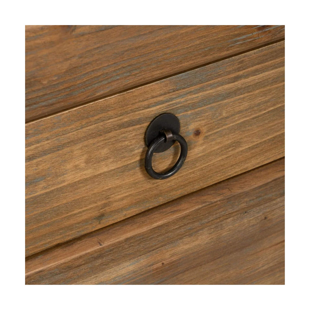 Banda Buffet drawer handles in black metal