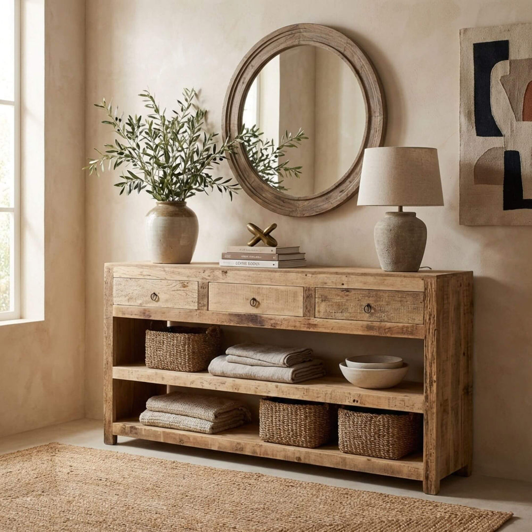 BANGKA CONSOLE TABLE | 160X40X80CM