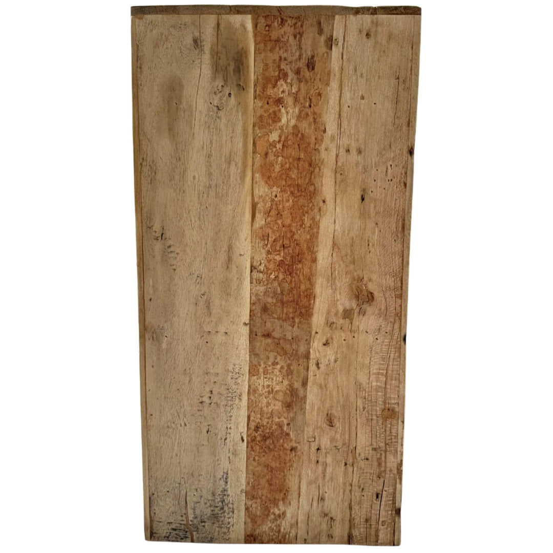 Side view of bangka console table.