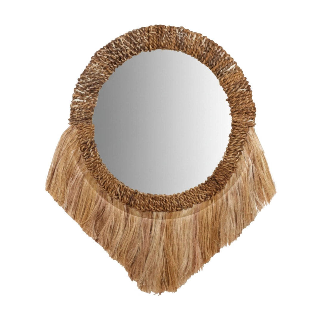 Barbuda mirror in white background