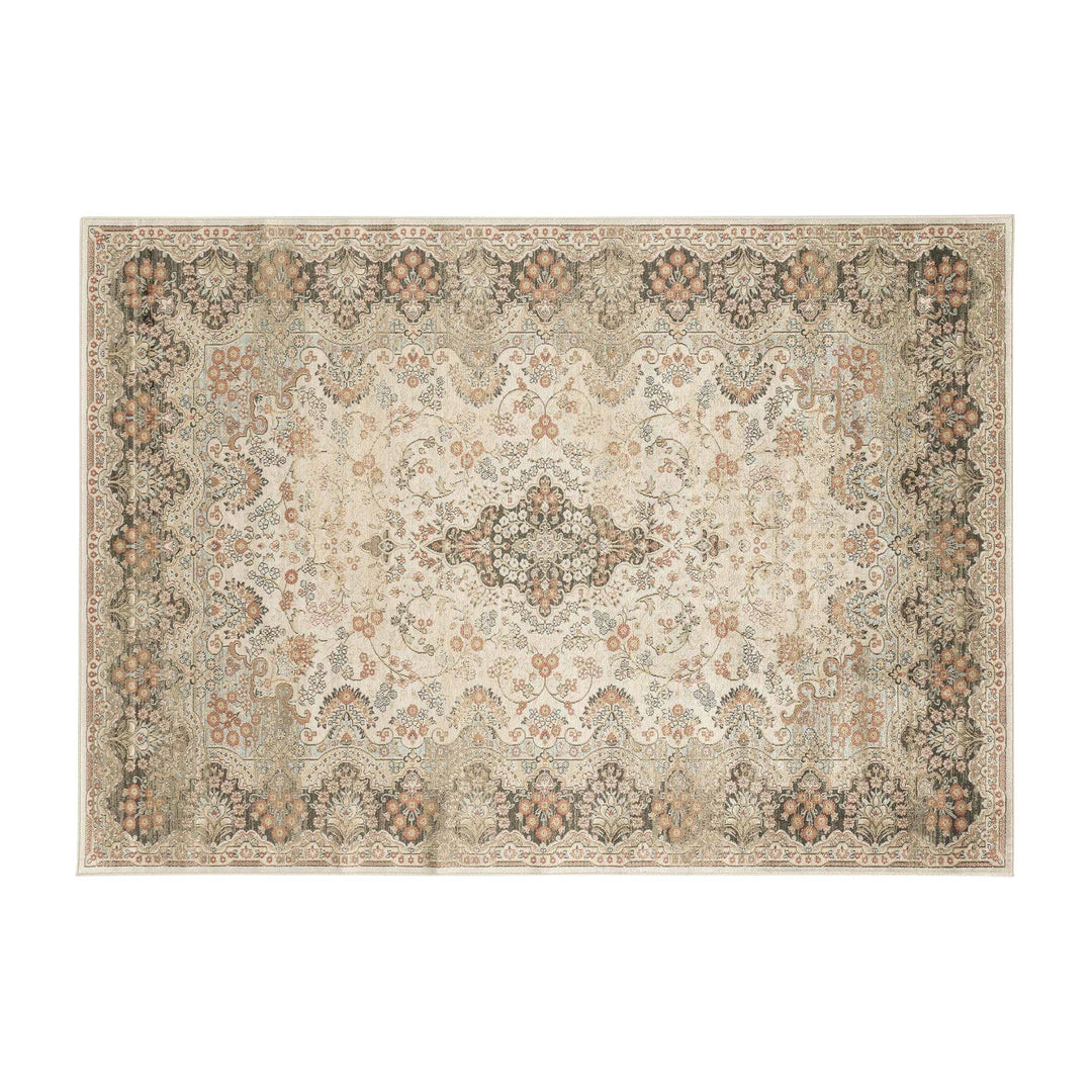 Front view of the Classico rug featuring a classic ornamental pattern.