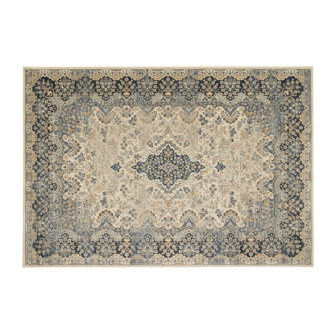 Front view of the Classico rug featuring a classic ornamental pattern.