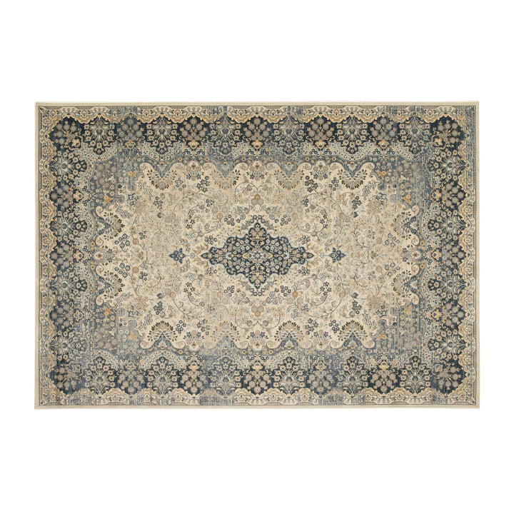 Front view of the Classico rug featuring a classic ornamental pattern.