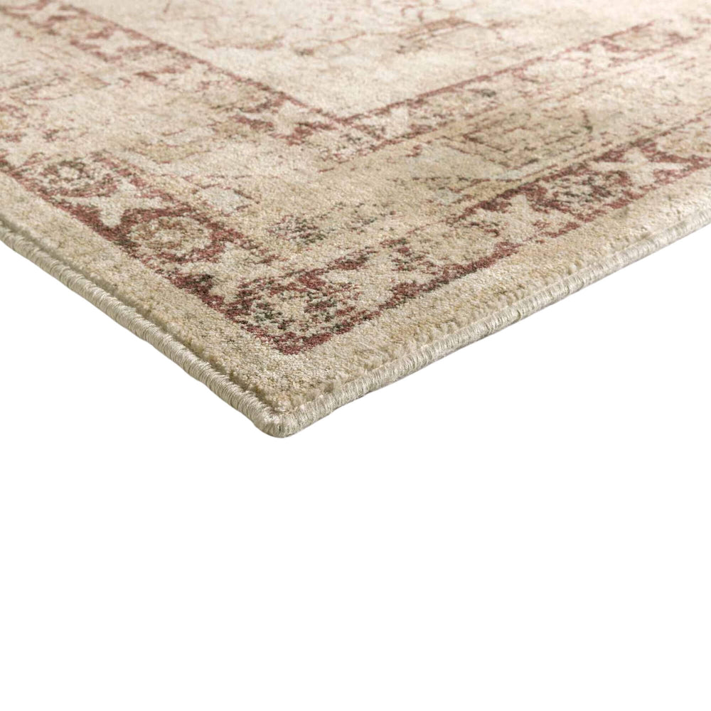 Close-up of the viscose texture showing its silky sheen and worn-effect design.