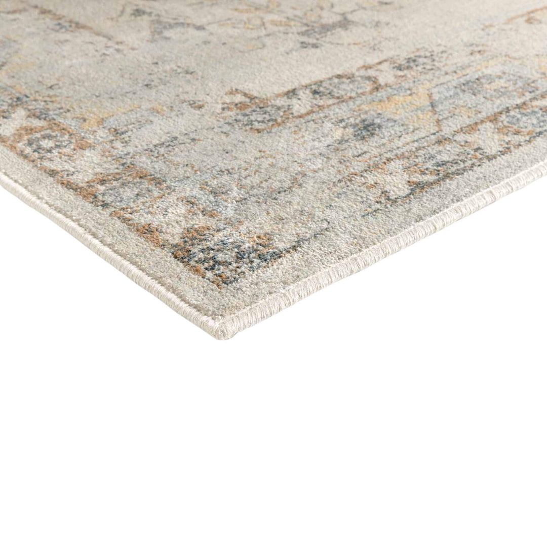 Close-up of the viscose texture showing its silky sheen and worn-effect design.