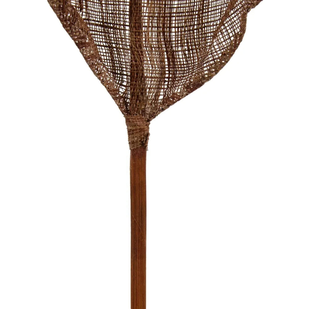 Detail of stem and binding on Deco Leaf Brown decorative leaf