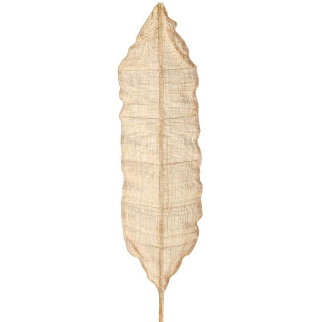 Detail of bamboo stem and wrapped fiber base