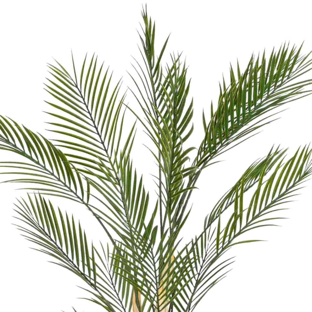 Artificial palm-style plant with natural movement