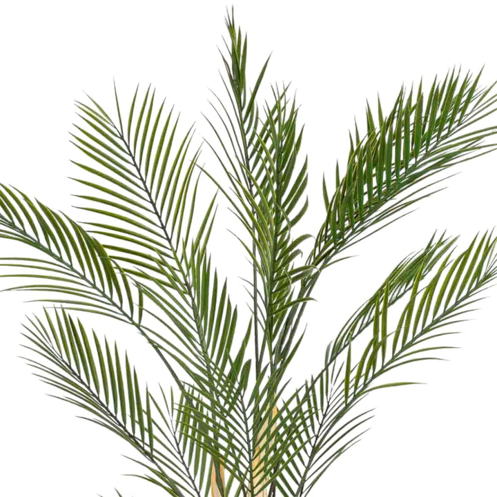 Artificial palm-style plant with natural movement
