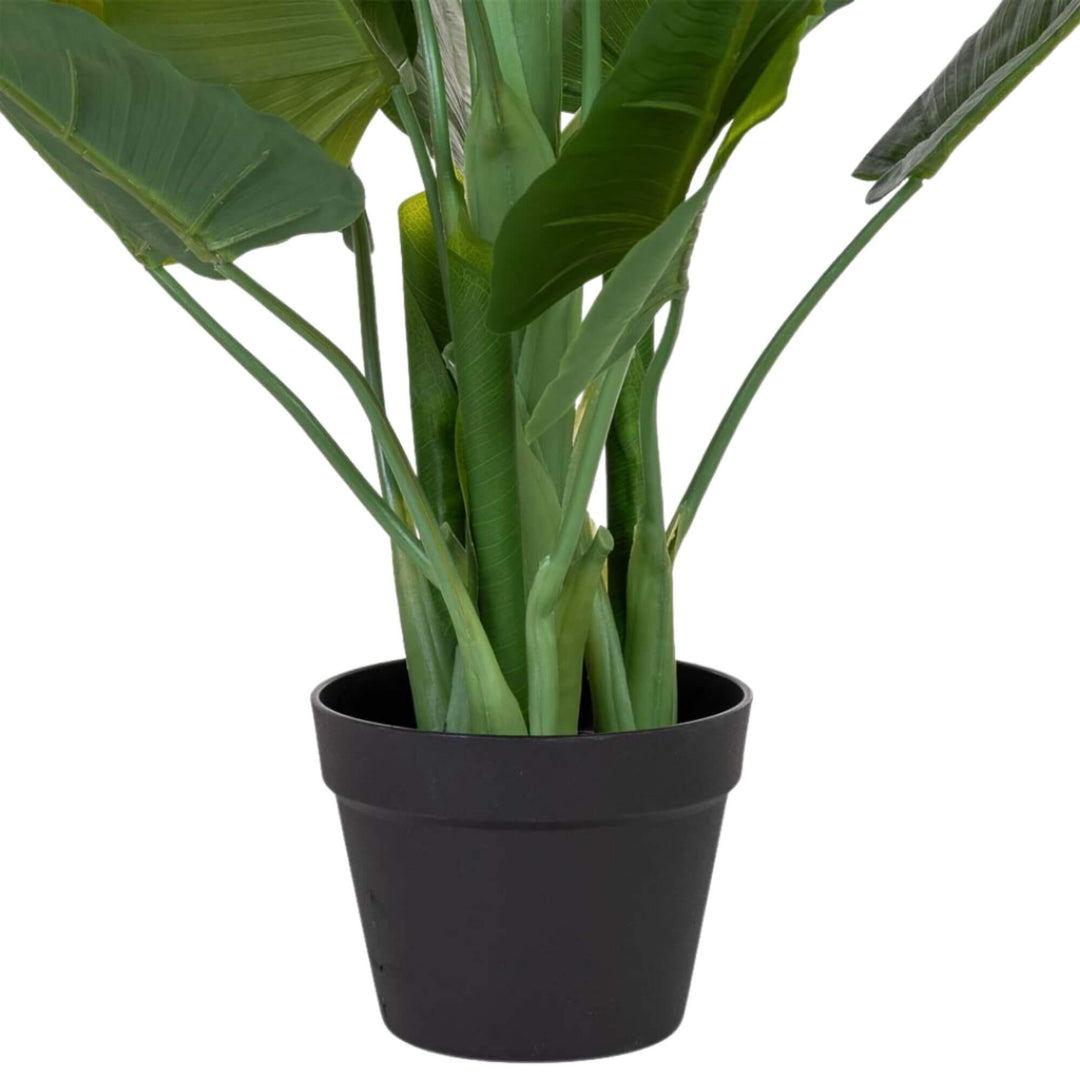 Detail view of stems and foliage arrangement in the pot for Deco Synthetic Plant Succulent