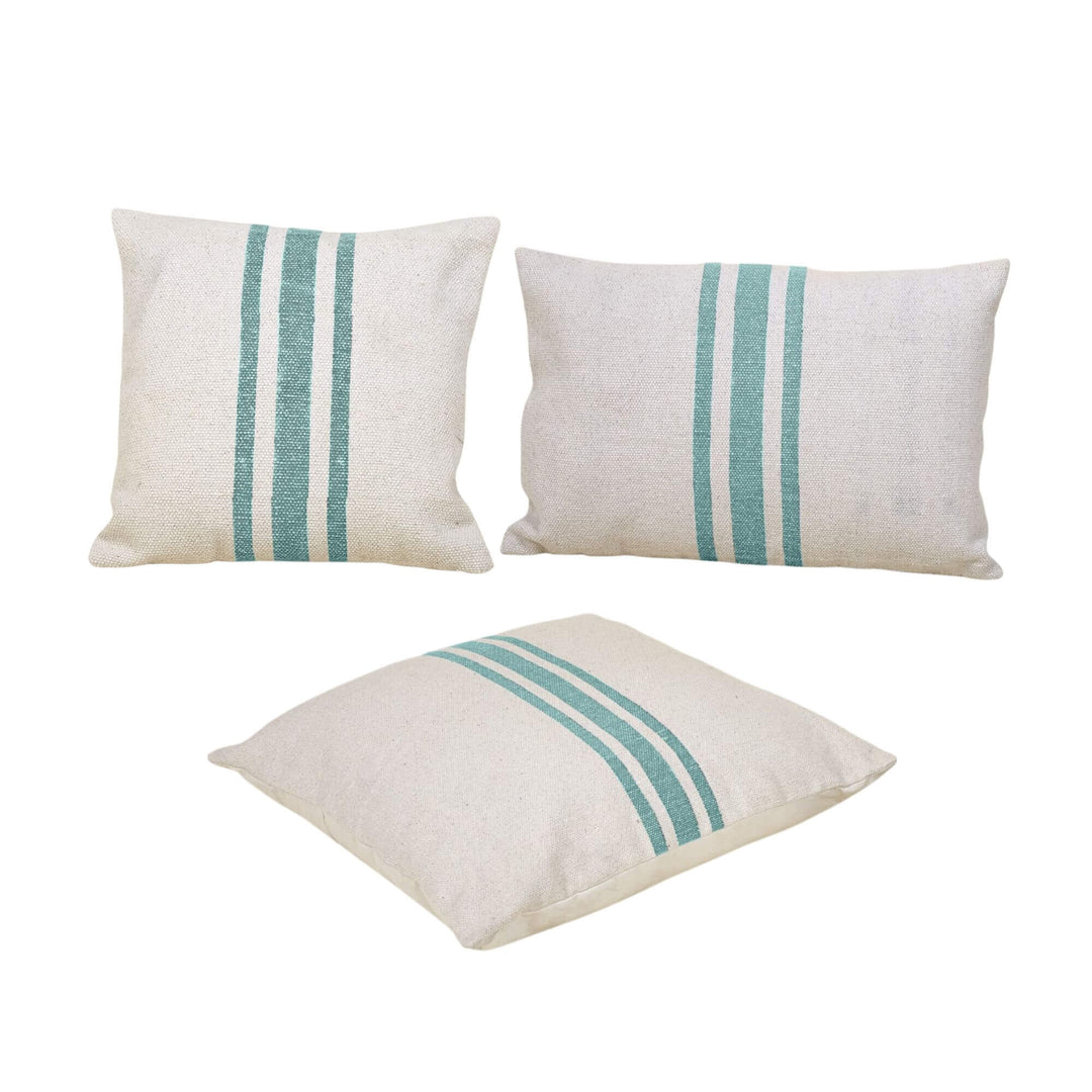 Dharma cushions in different sizes.