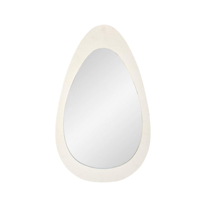 Small Decorative beige mirror for modern interiors