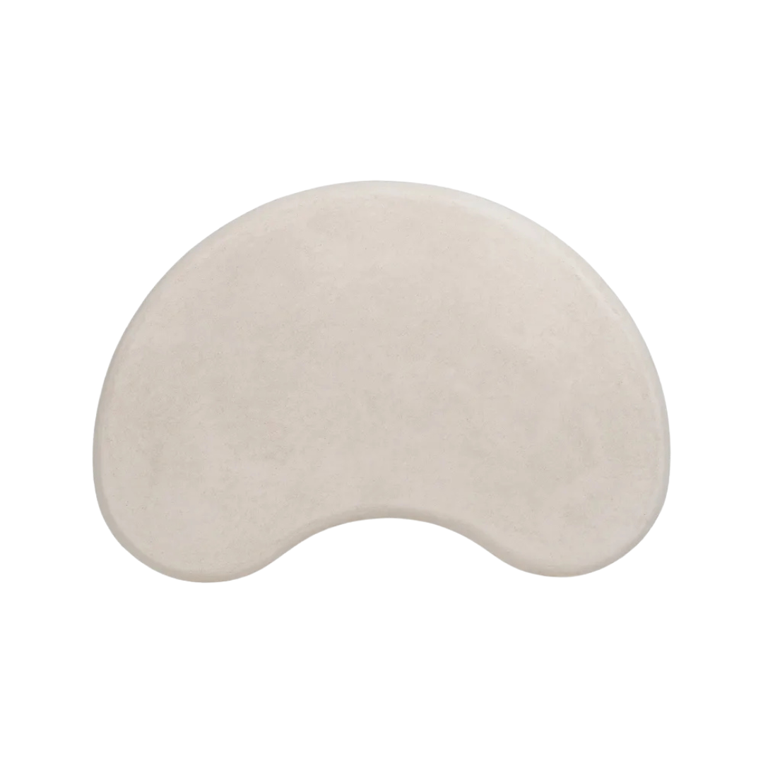 Detail view of Dune Organic Coffee Table surface showing the soft, mineral-like texture.