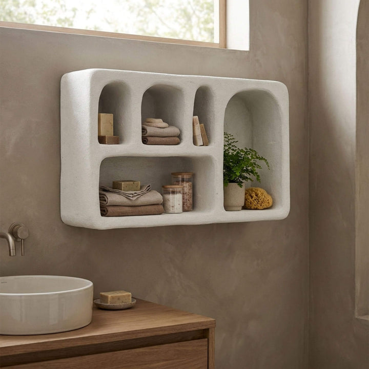 DUNE WALL SHELF | 80X18X48CM