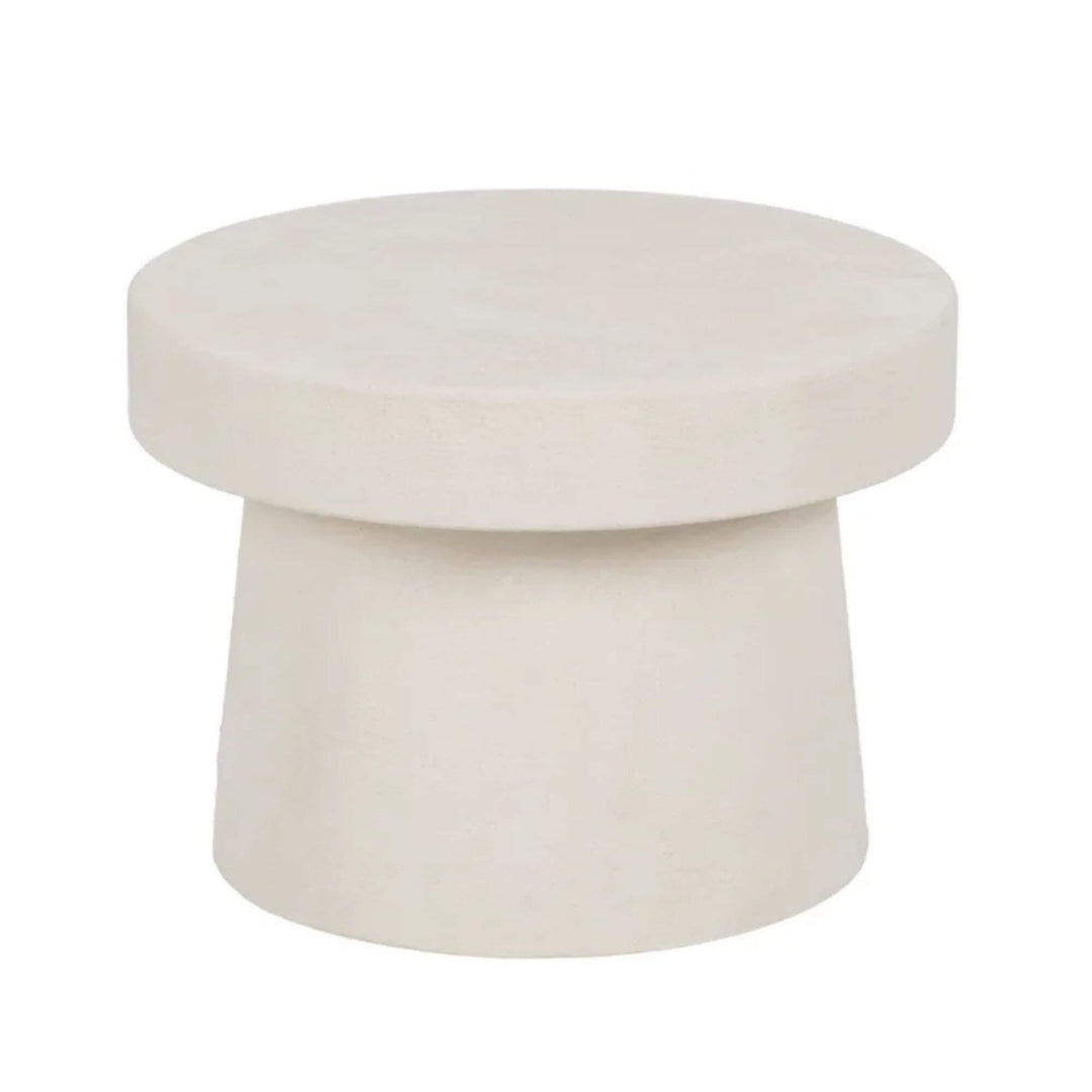 Small Contemporary off-white coffee table for living room