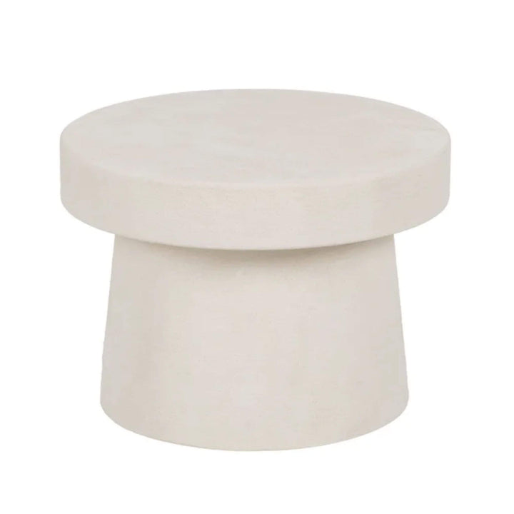 Small Contemporary off-white coffee table for living room