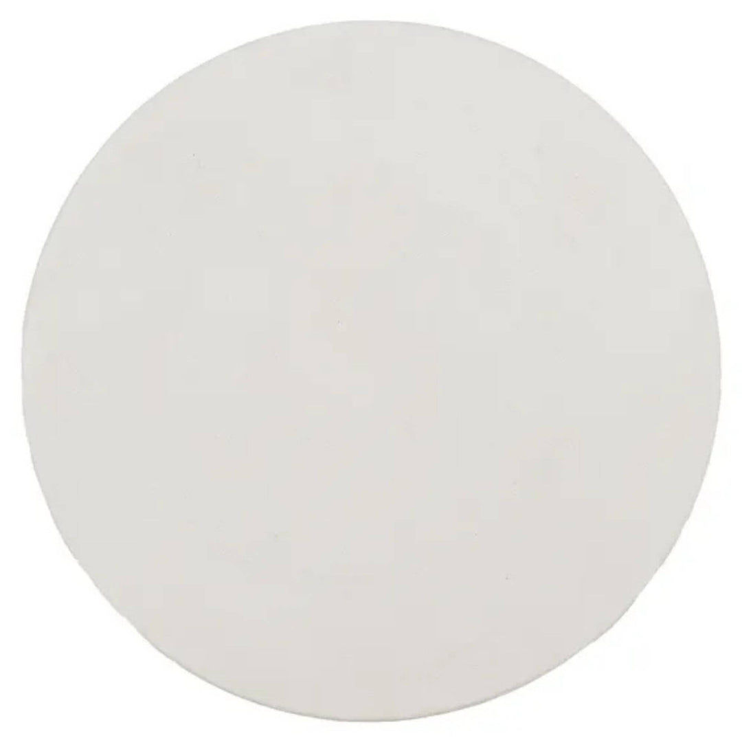 Close-up of Contemporary off-white coffee table for living room top