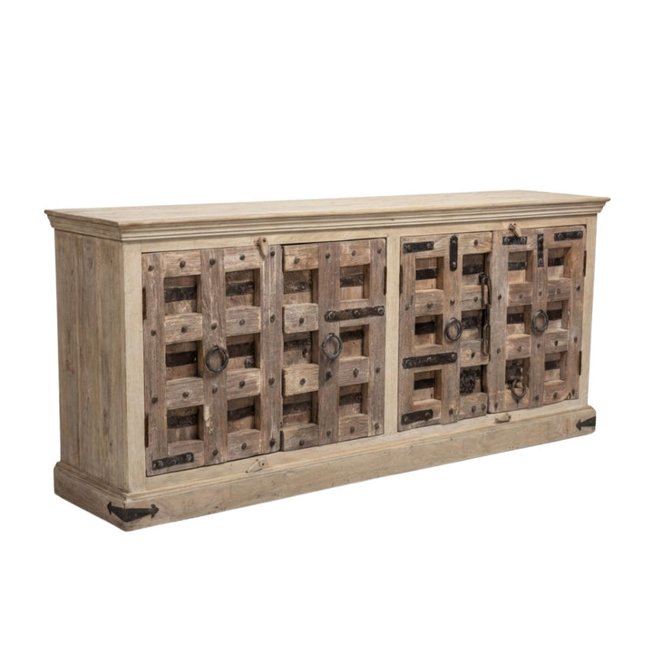 Angled Duong buffet on white background