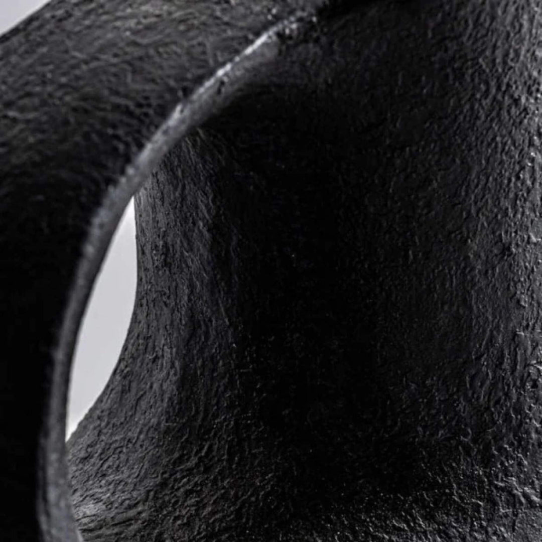 Close-up of ET Lamp showing textured black base