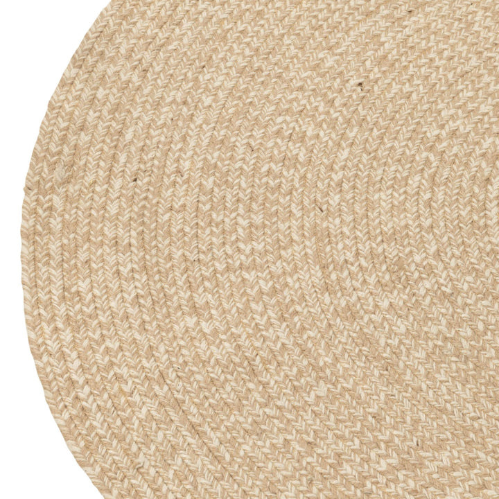Close-up of the Fiona Outdoor Rug’s natural woven pattern.