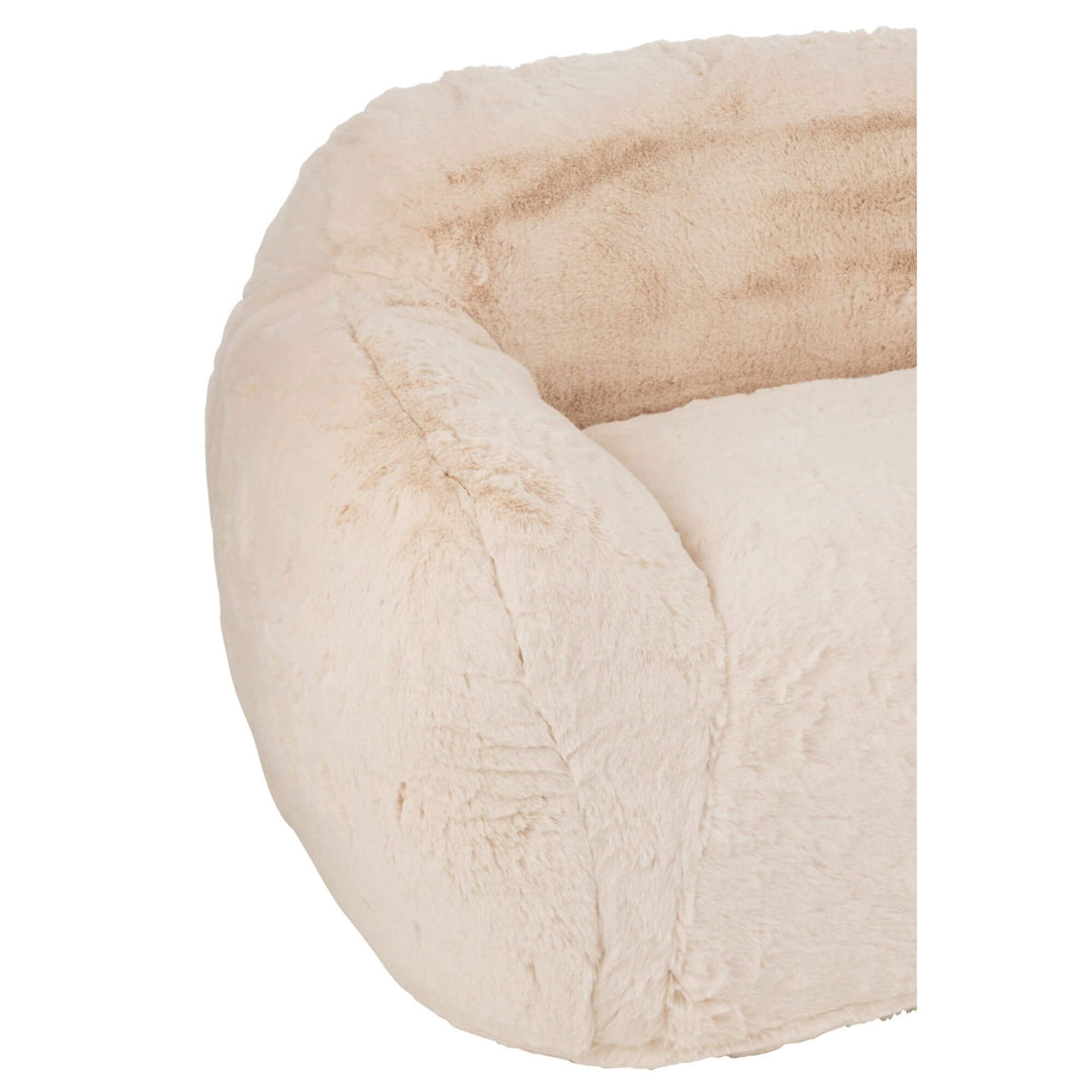 Angled view of the Fluff Sofa 2-seater highlighting plush cushioning.