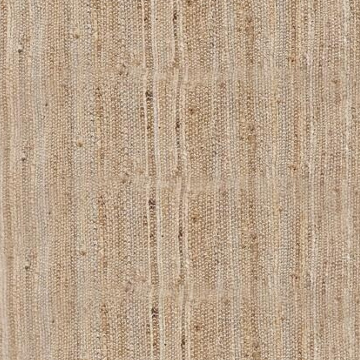 Close-up detail of the Ghana Jute Headboard highlighting the handcrafted jute weave.