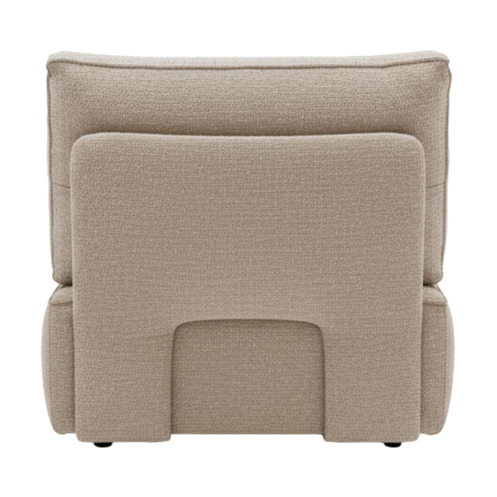 Rear view of a single Hera module showing seat, back and base detail.