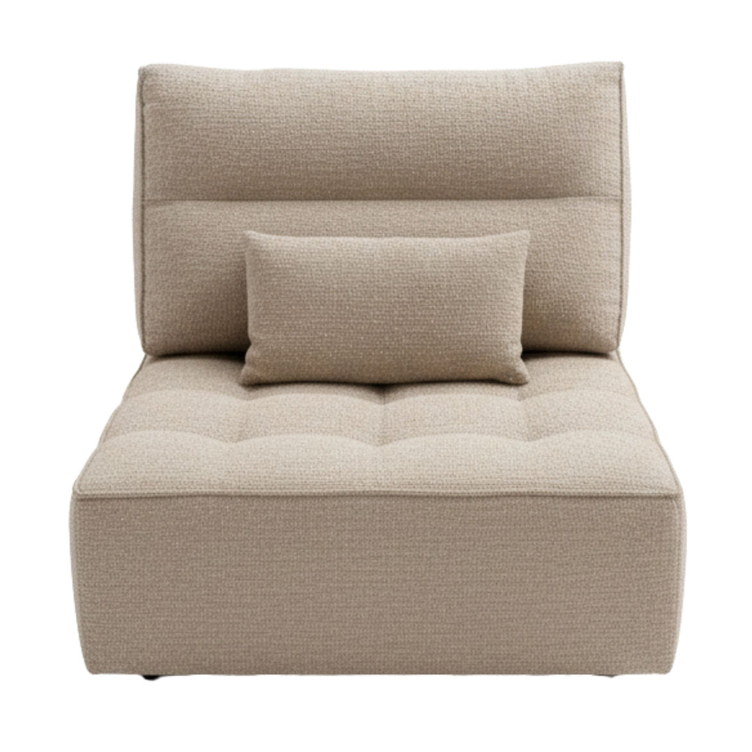 Front view of a single Hera module showing seat, back and base detail.