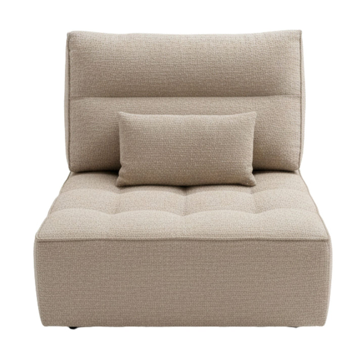 Front view of a single Hera module showing seat, back and base detail.