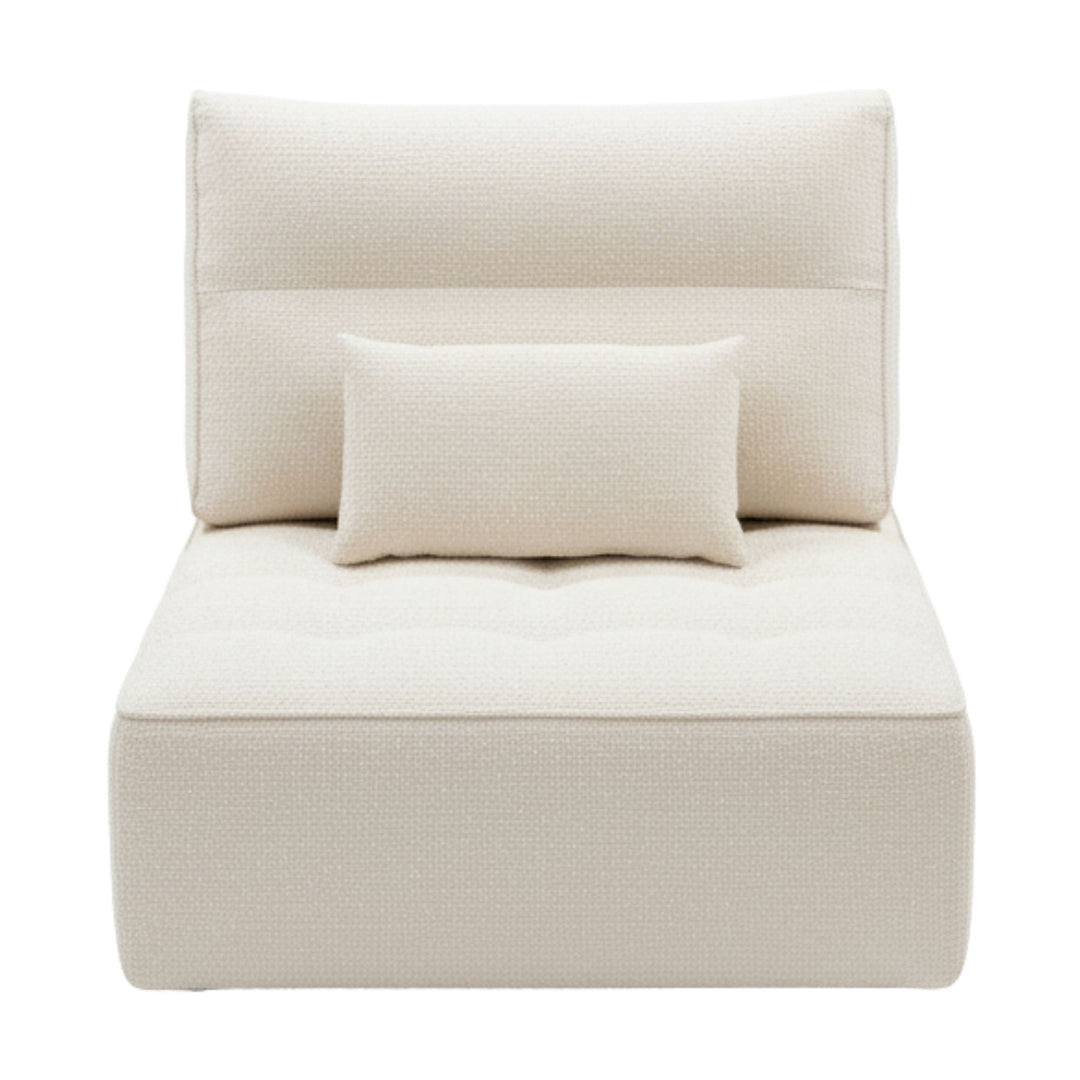 Front view of a single Hera module showing seat, back and base detail.