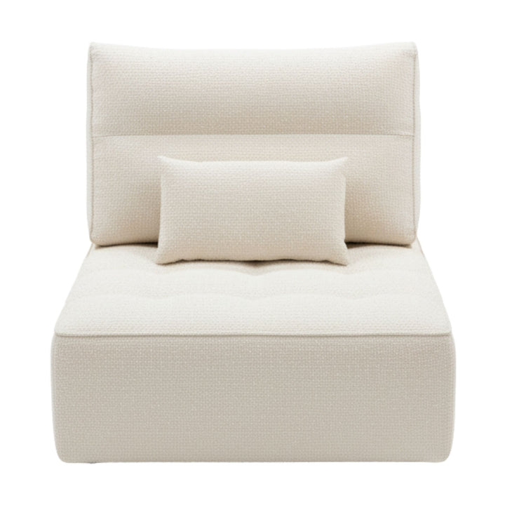 Front view of a single Hera module showing seat, back and base detail.