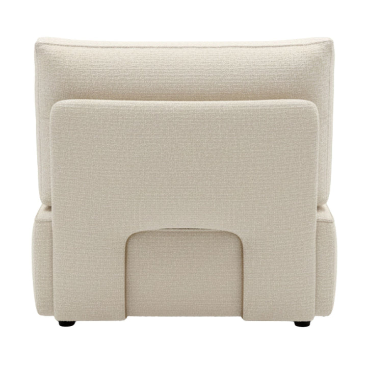 Rear view of a single Hera module showing seat, back and base detail.