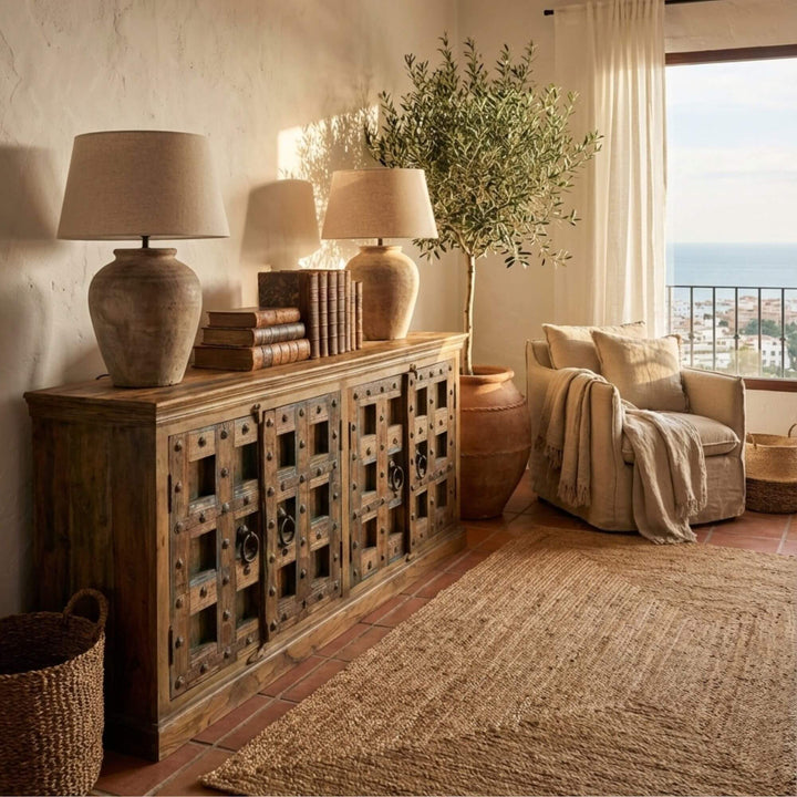 INDIAN BUFFET | 220X50X96CM