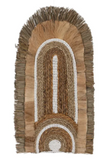 KALALAO COLLECTION -WALL DECO- "F" 32 X 8 X 58 CM -NATURAL-