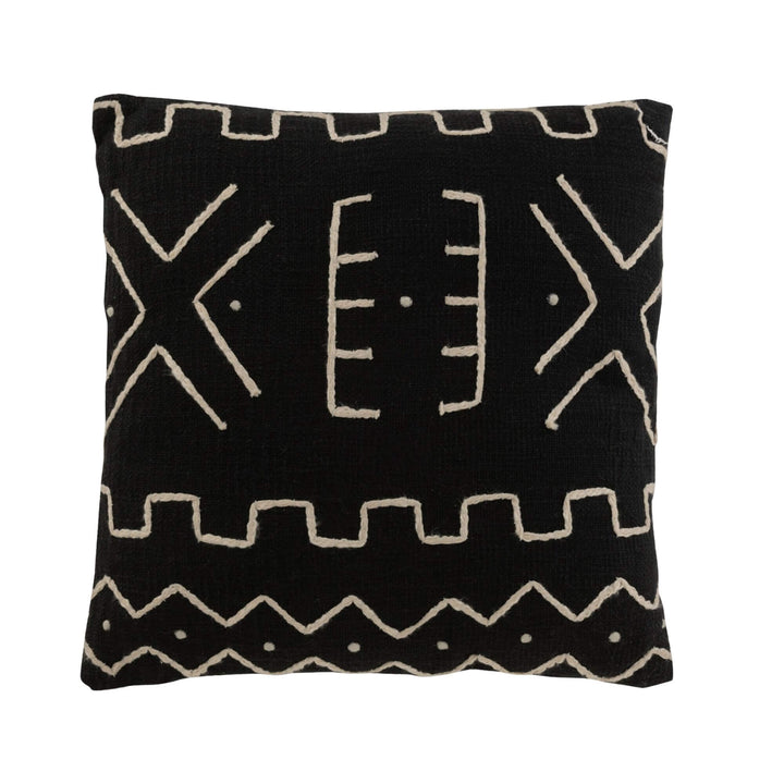 JACOB CUSHION X | BLACK 45X45CM