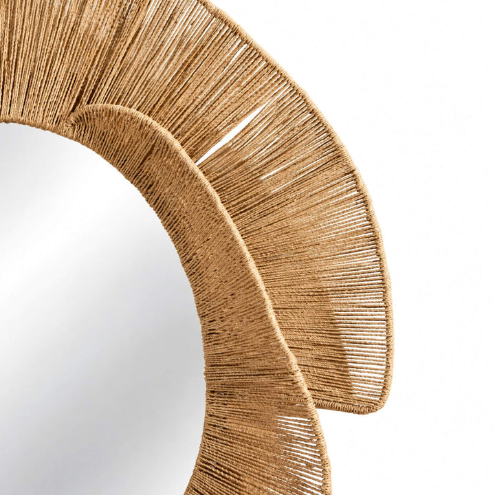 KALOA NATURAL FIBER MIRROR | 79CM