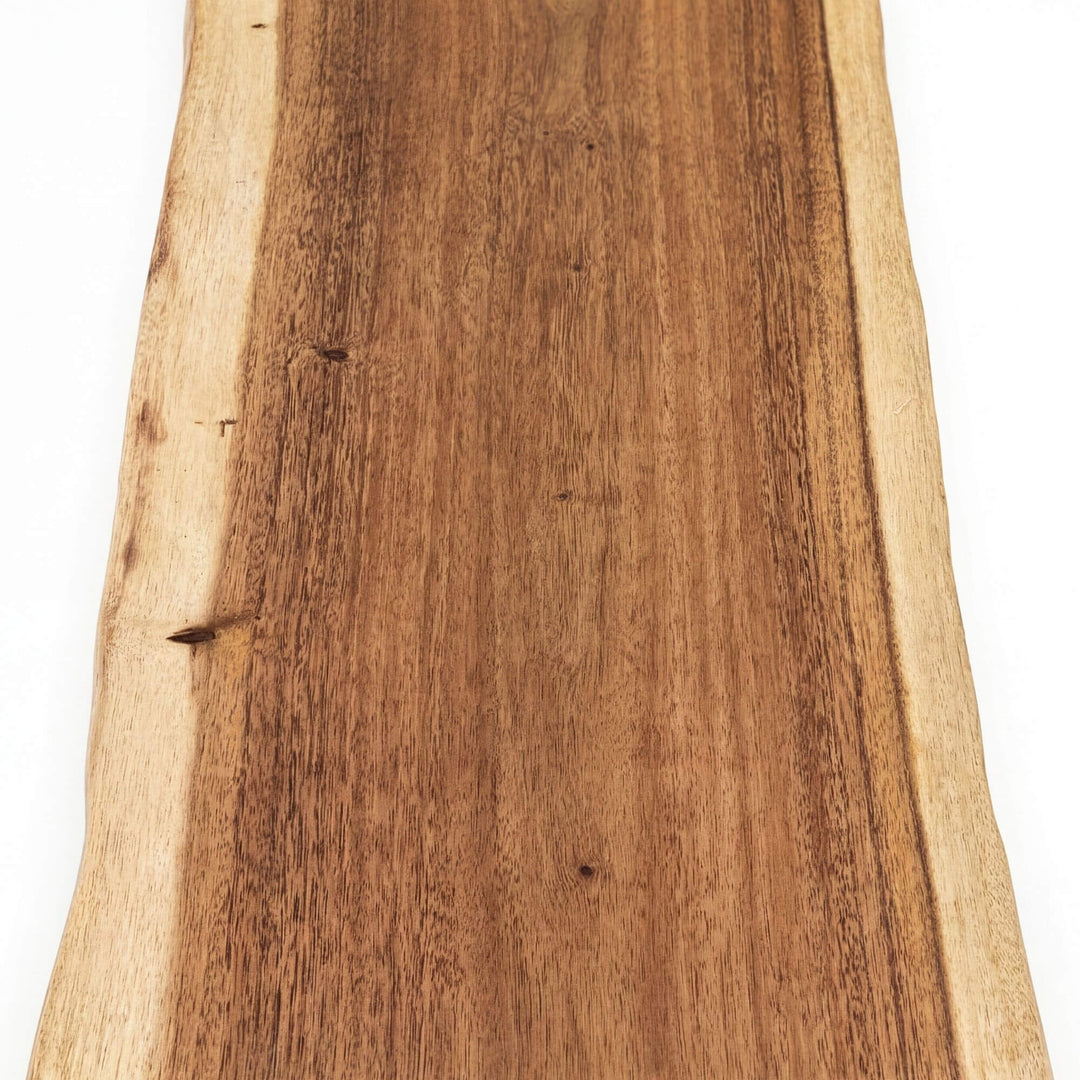 Top view of the Karimata bench highlighting the organic shape.