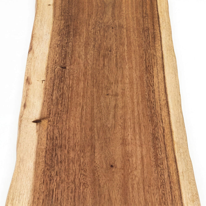Top view of the Karimata bench highlighting the organic shape.